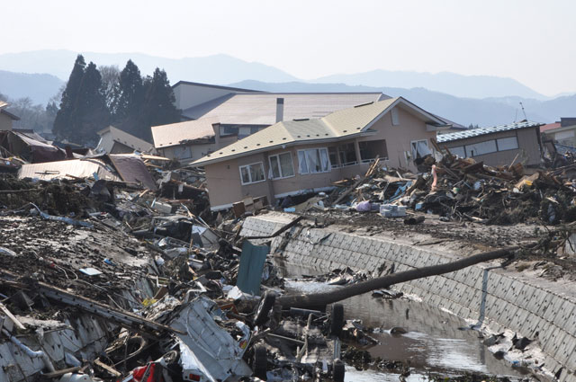 久慈支部 平成23年3月13日 野田村の被害