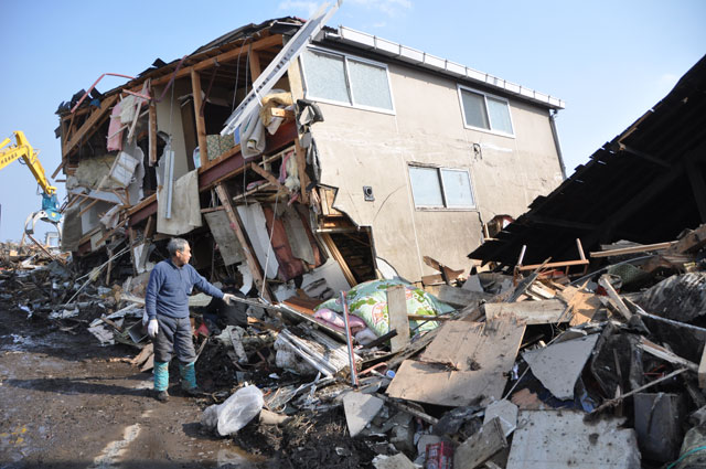 久慈支部 平成23年3月13日 野田村の被害