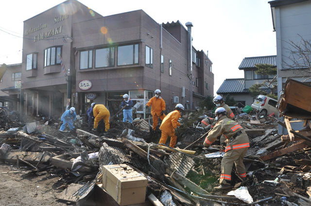 久慈支部 平成23年3月13日 野田村の被害