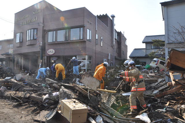 久慈支部 平成23年3月13日 野田村の被害