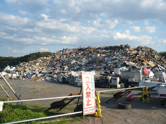 久慈 平成23年5月18日 野田村 がれき