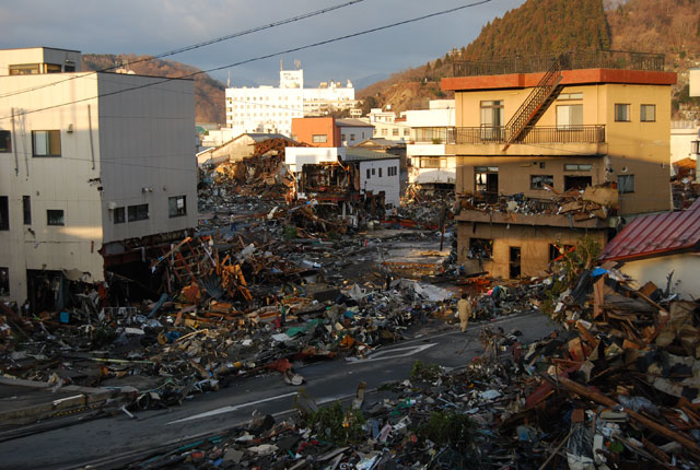 釜石 青紀土木 平成23年3月12日