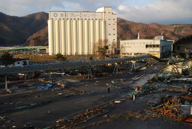 釜石 青紀土木 平成23年3月12日