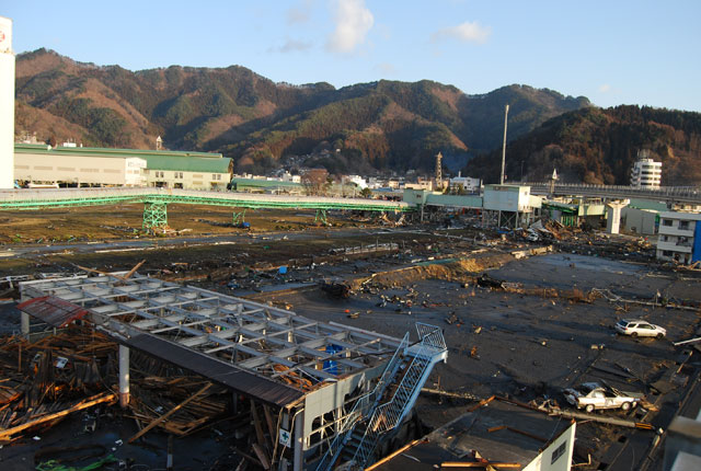 釜石 青紀土木 平成23年3月12日