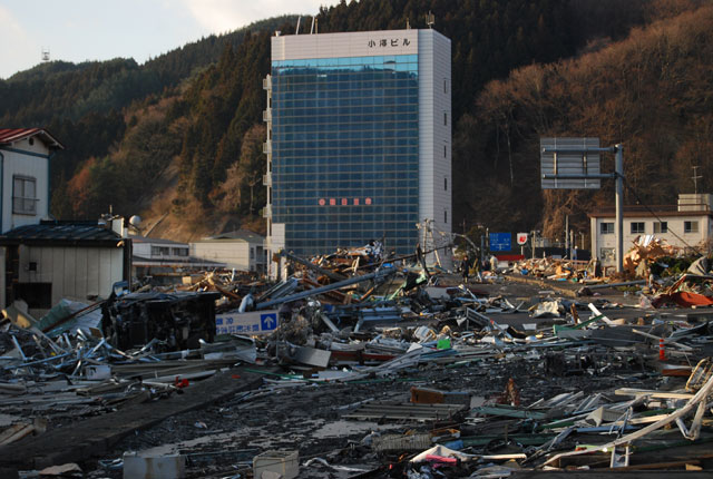 釜石 青紀土木 平成23年3月12日