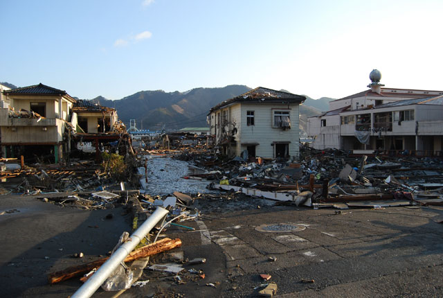 釜石 青紀土木 平成23年3月12日