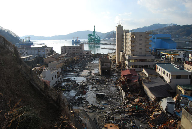 釜石支部 青紀土木 平成23年3月12日