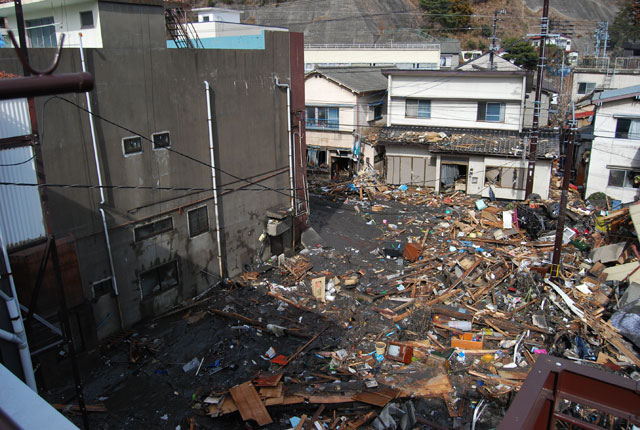 釜石 青紀土木 平成23年3月12日