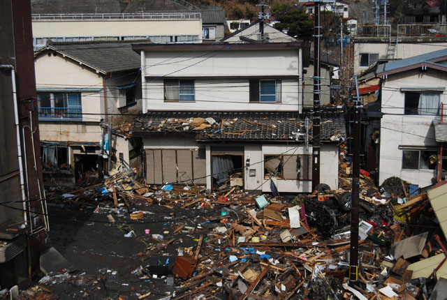 釜石 青紀土木 平成23年3月12日