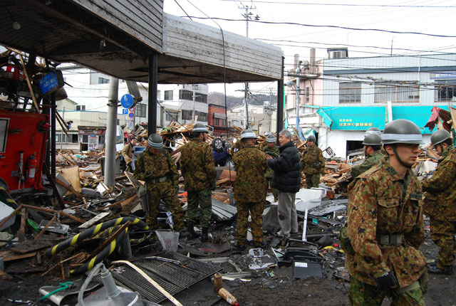 釜石 青紀土木 平成23年3月12日