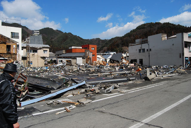 釜石 青紀土木 平成23年3月12日