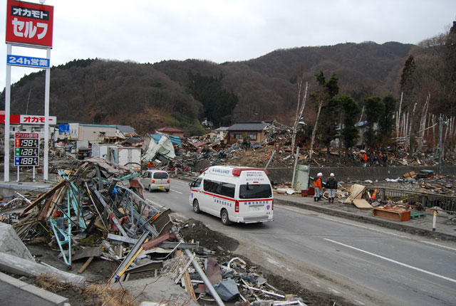 釜石 青紀土木 平成23年3月15日