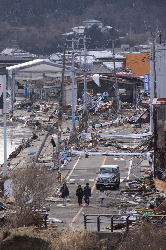 被災 吉田浜