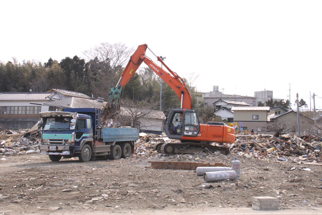 菖蒲田浜 復旧