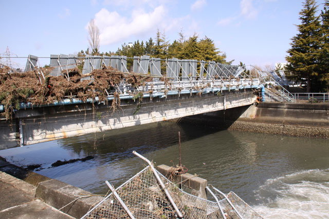 代ヶ崎浜 排水