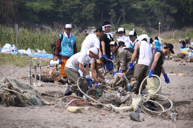 ボランティア 海岸 清掃