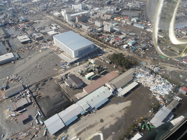 町民からの写真提供 2011年3月13日