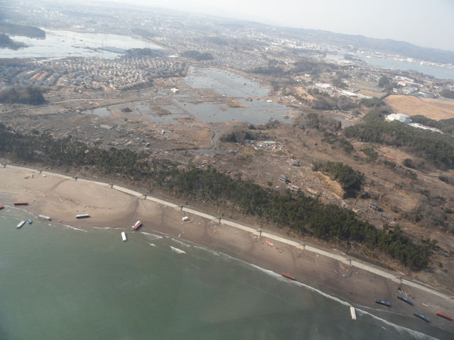 町民からの写真提供 2011年3月13日