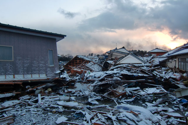 町民からの写真提供 震災