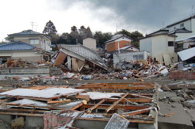 町民からの写真提供 震災