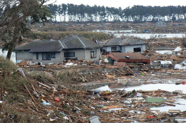 町民からの写真提供 震災