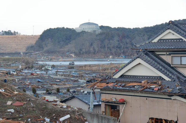 町民からの写真提供 震災