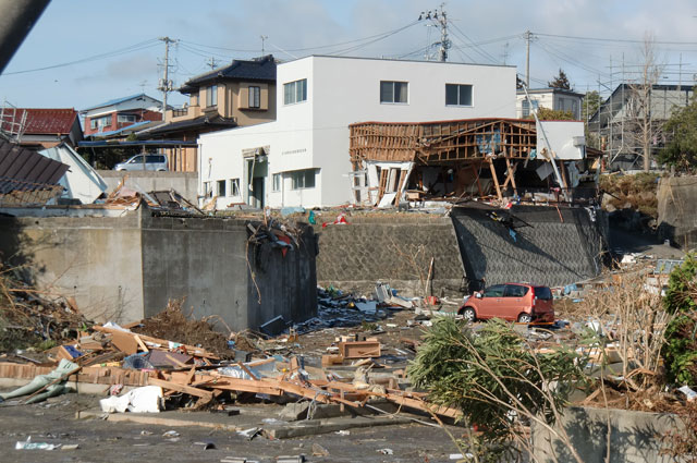 町民からの写真提供 震災