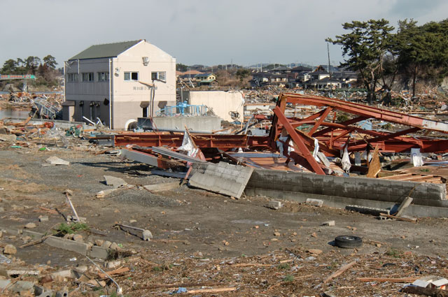 町民からの写真提供 震災