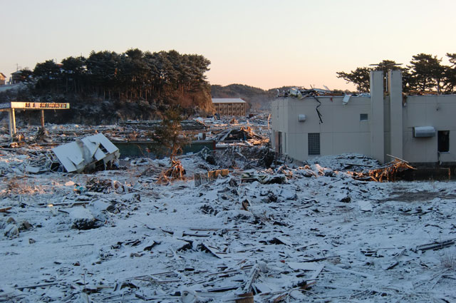 町民からの写真提供 震災