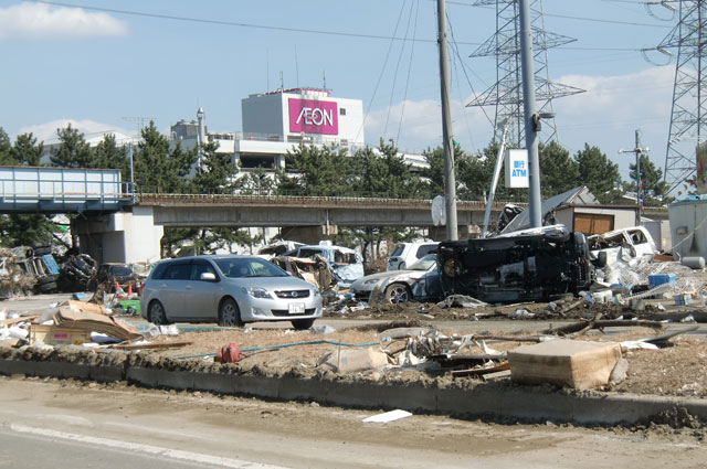 町民からの写真提供 震災