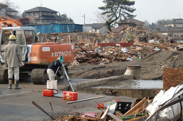 町民からの写真提供 震災