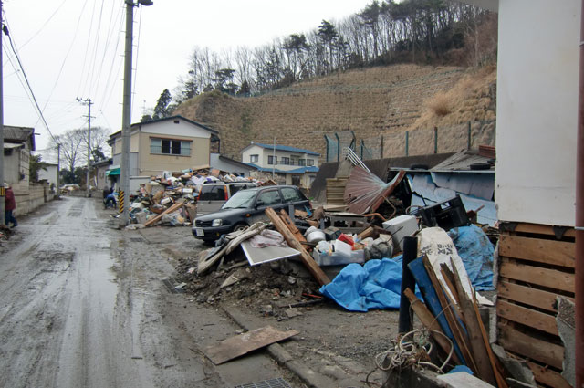 町民からの写真提供 震災