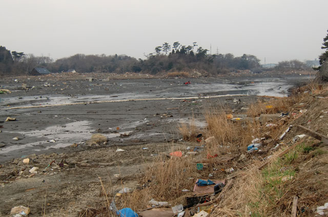 町民からの写真提供 震災