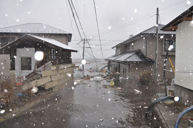 町民からの写真提供 震災 3月11日 16時～17時46分 吉田浜