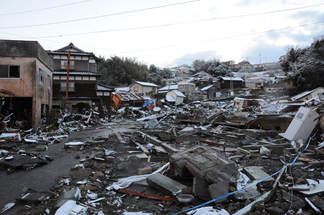 町民からの写真提供 震災 3月11日 16時～17時46分 吉田浜