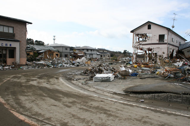 Earthquake / Shichigahama / Fire station