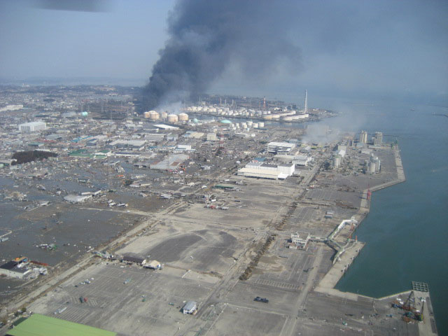 空撮 航空写真 火災