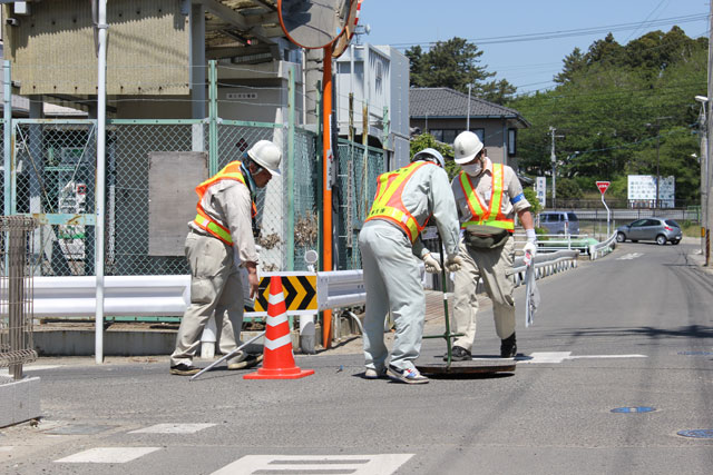 支援 天童市 下水道 点検