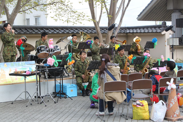 復興子供祭り 自衛隊 吹奏楽