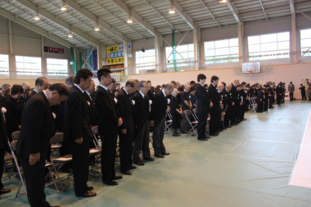 多賀城市東日本大震災慰霊祭