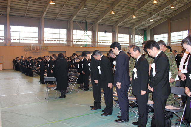 多賀城市東日本大震災慰霊祭