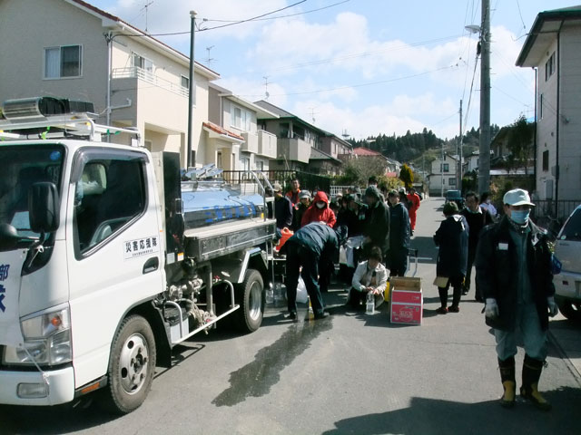 支援 日本水道協会新潟支部 給水