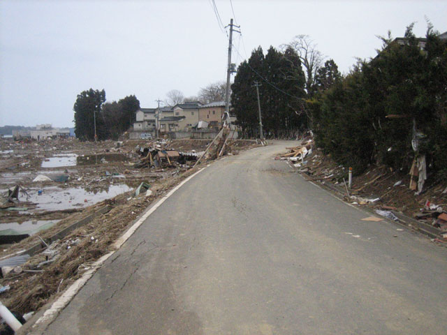 被災状況 本吉地域