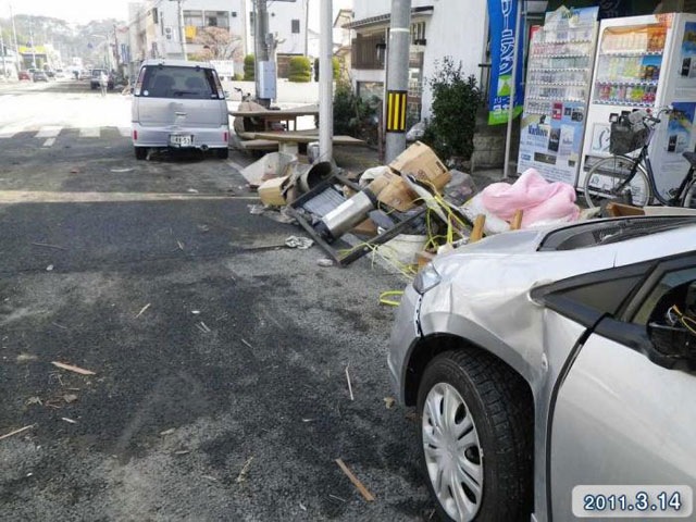 被災 北浜