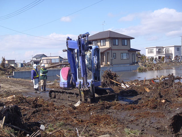 若林区 市道 啓開