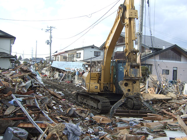 Wakabayashi / Rubble / Clearance working