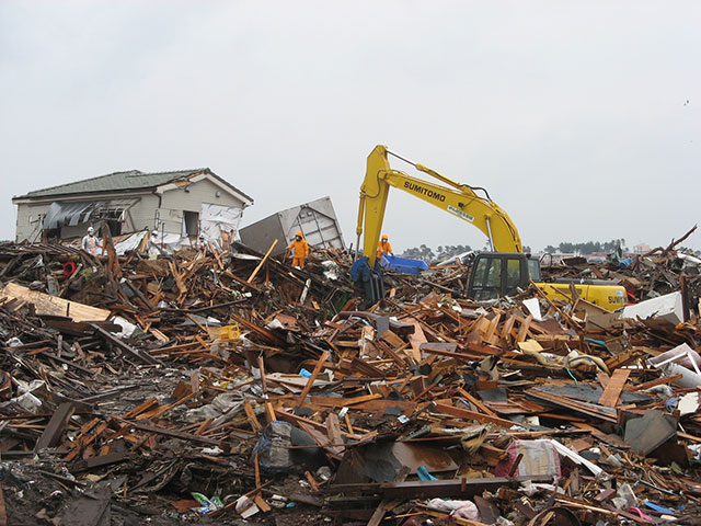 Wakabayashi / Rubble / Clearance working