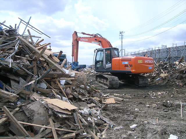 Wakabayashi / Rubble / Clearance working