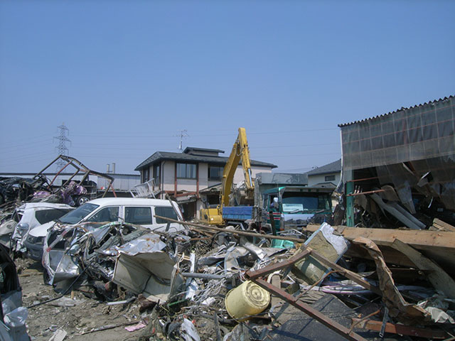 Wakabayashi / Rubble / Clearance working