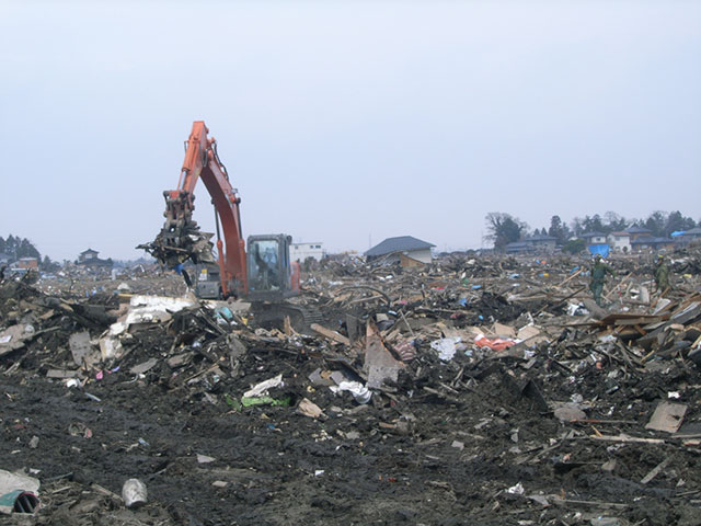 Wakabayashi / Rubble / Clearance working